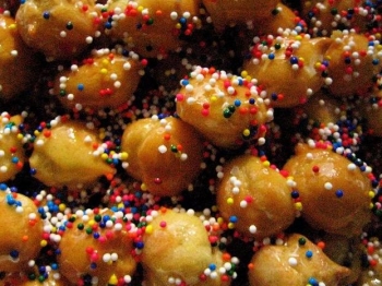 Struffoli --&gt; semplici semplici